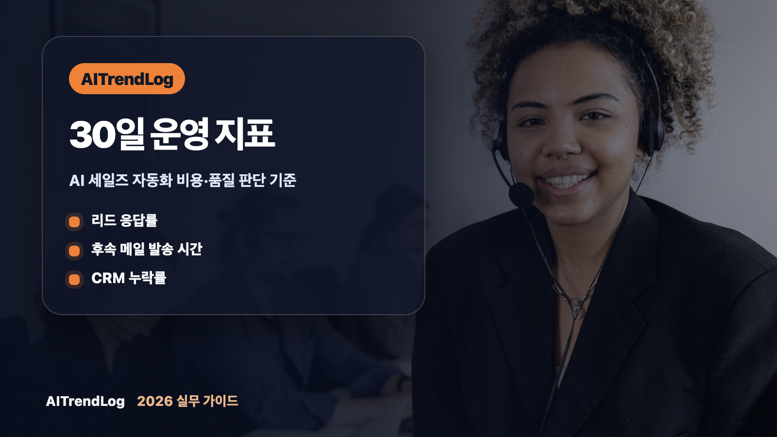AI 세일즈 자동화로 리드 발굴부터 후속 메일 체크포인트를 보조하는 본문 이미지